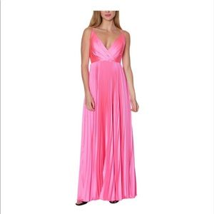 Laundry by Shelli Segal pink gown